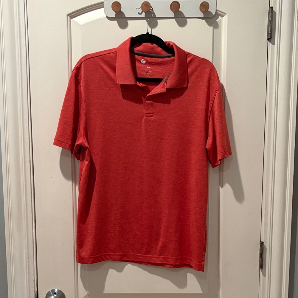 Haggar Red Polo Shirt